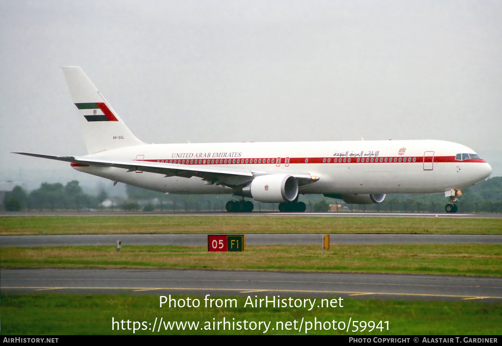 Aircraft Photo of A6-SUL | Boeing 767-341/ER | United Arab Emirates Government | AirHistory.net #59941