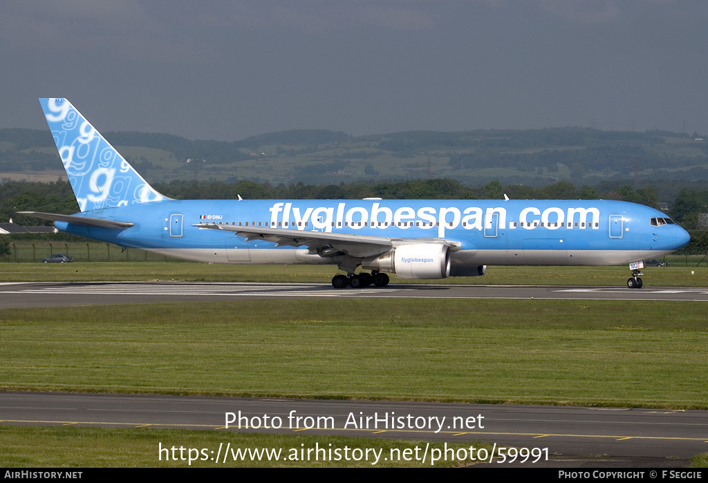 Aircraft Photo of EI-DMJ | Boeing 767-306/ER | Flyglobespan | AirHistory.net #59991