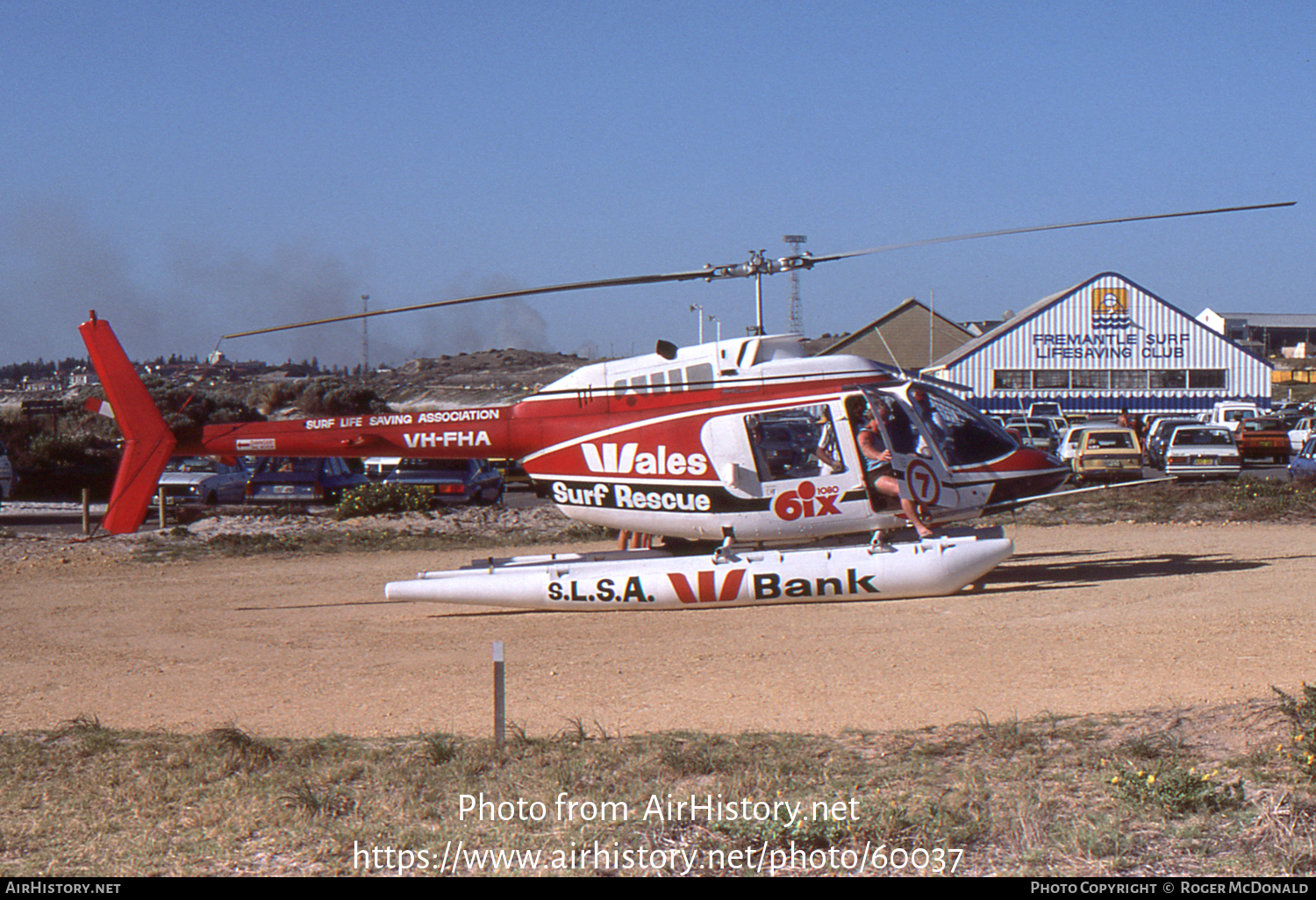 Aircraft Photo of VH-FHA | Bell 206B-2 JetRanger II | Westpac Rescue | AirHistory.net #60037