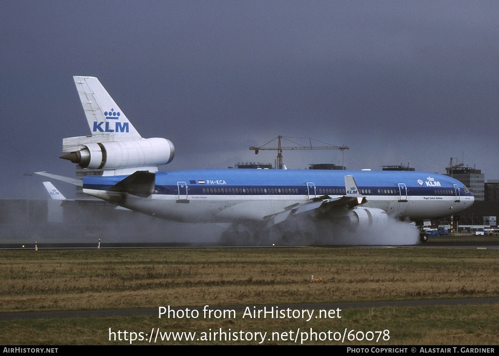 Aircraft Photo of PH-KCA | McDonnell Douglas MD-11 | KLM - Royal Dutch Airlines | AirHistory.net #60078