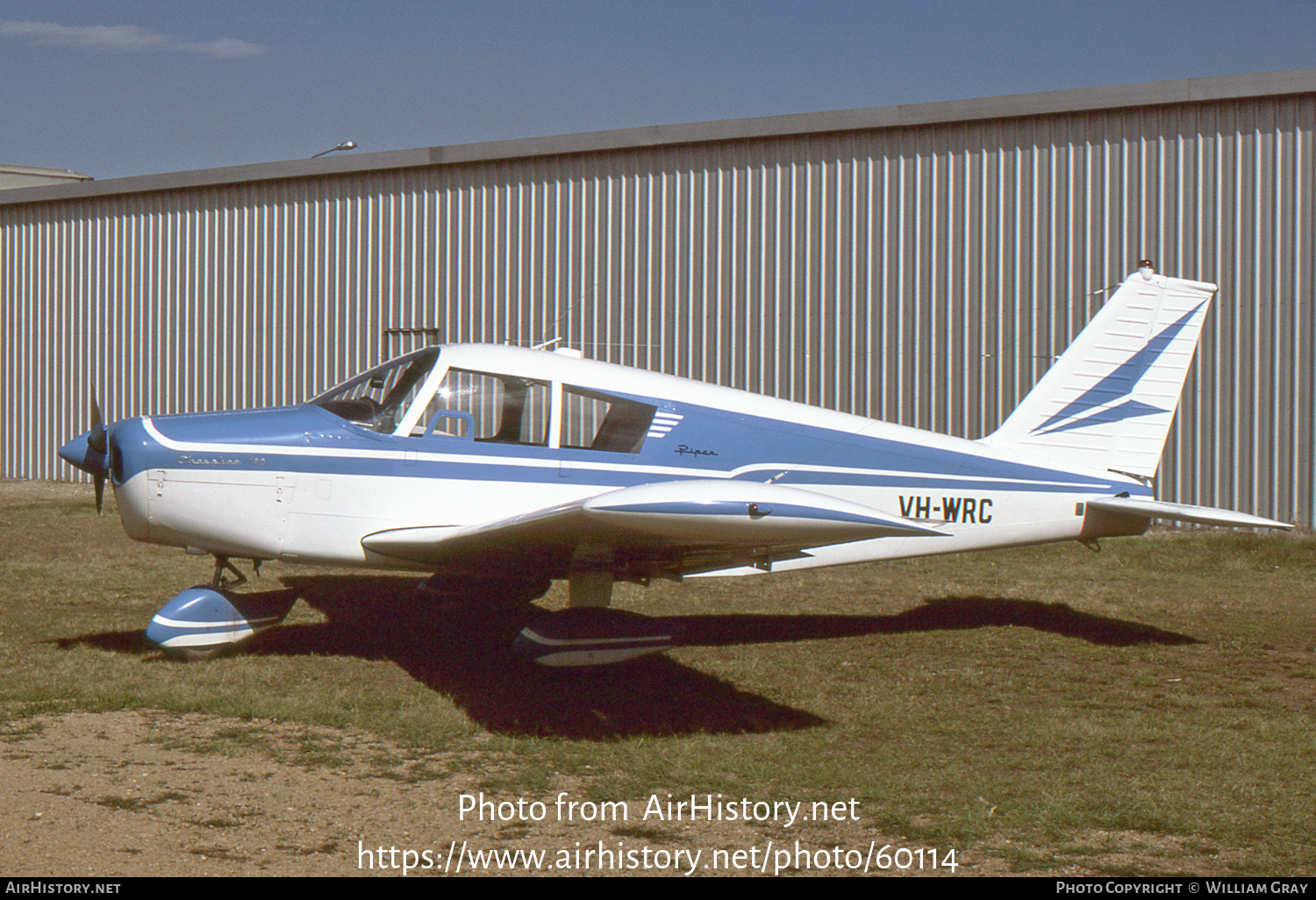 Aircraft Photo of VH-WRC | Piper PA-28-180 Cherokee B | AirHistory.net #60114