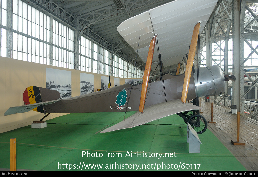 Aircraft Photo of S-85 | Sopwith 1½ Strutter | Belgium - Air Force | AirHistory.net #60117