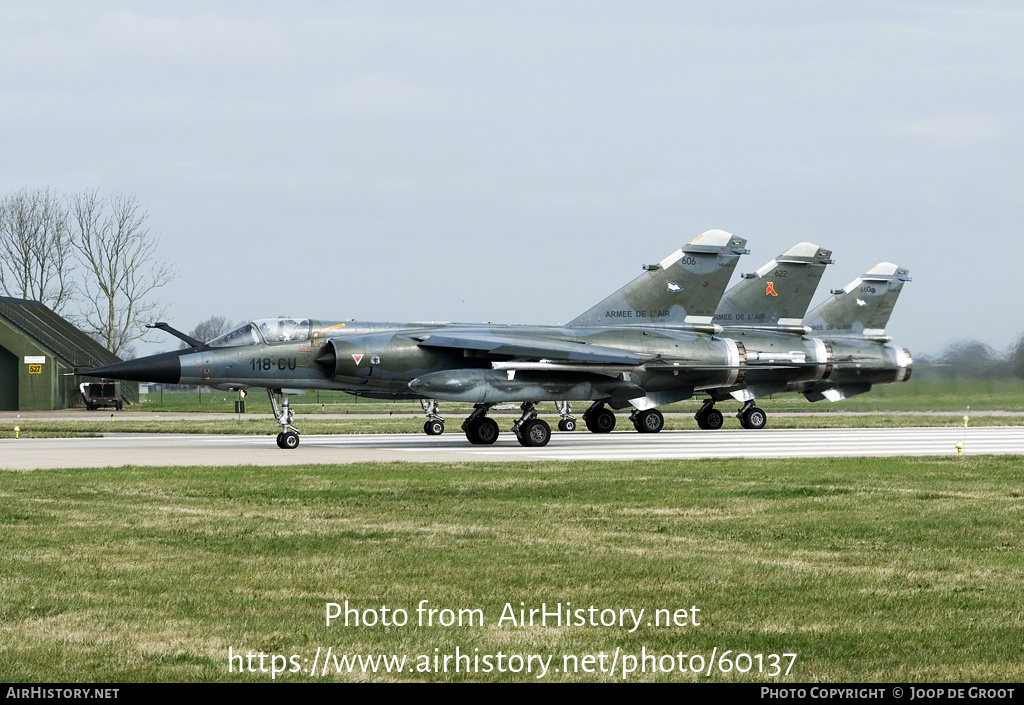 Aircraft Photo of 606 | Dassault Mirage F1CR | France - Air Force | AirHistory.net #60137