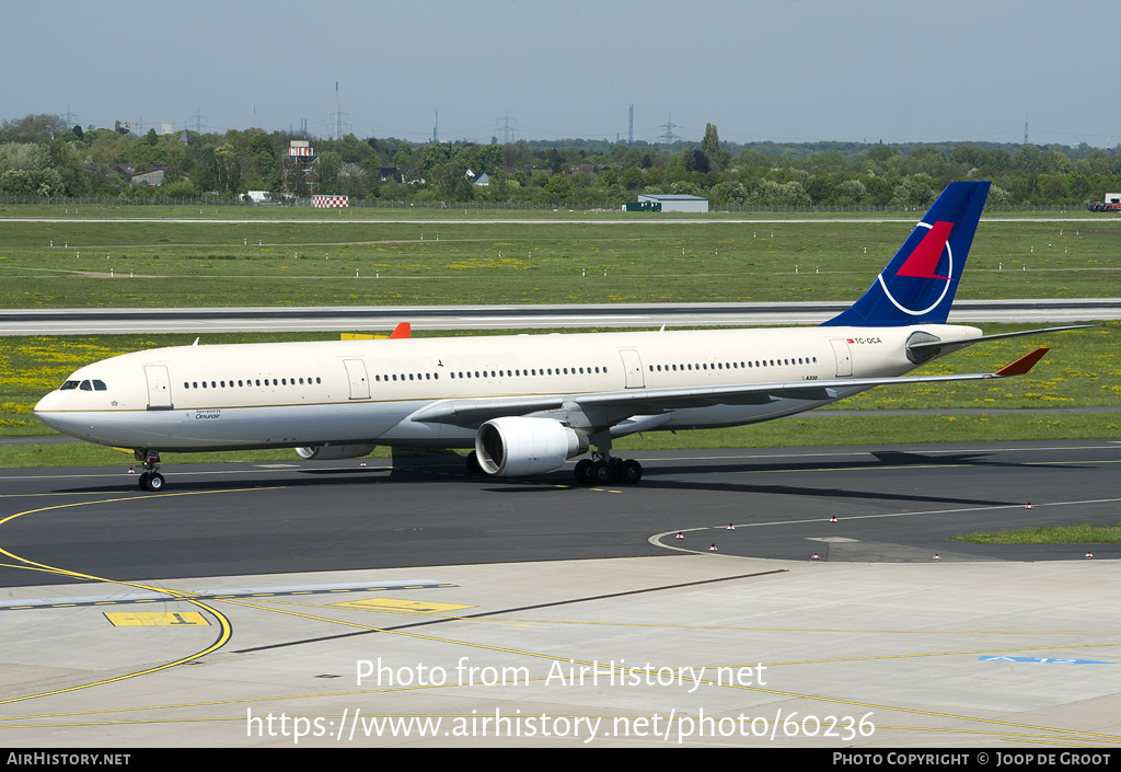 Aircraft Photo of TC-OCA | Airbus A330-321 | Onur Air | AirHistory.net #60236