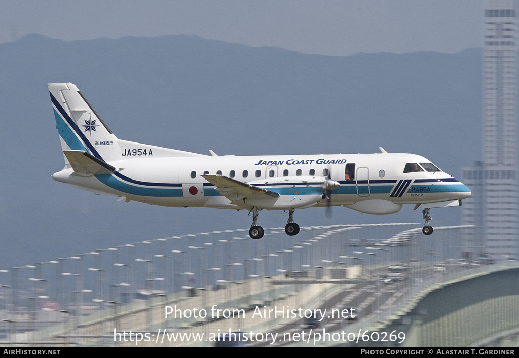 Aircraft Photo of JA954A | Saab 340B/Plus SAR-200 | Japan Coast Guard | AirHistory.net #60269