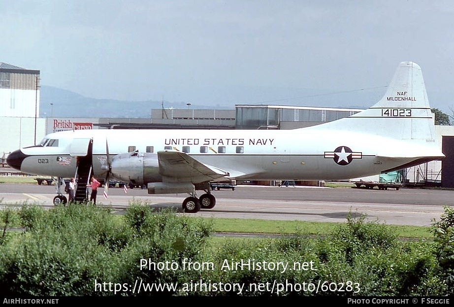 Aircraft Photo of 141023 | Convair C-131F | USA - Navy | AirHistory.net #60283