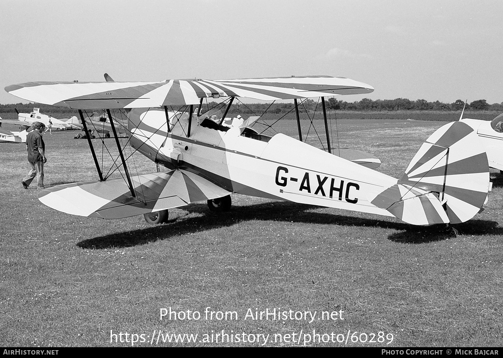 Aircraft Photo of G-AXHC | Stampe-Vertongen SV-4C | AirHistory.net #60289