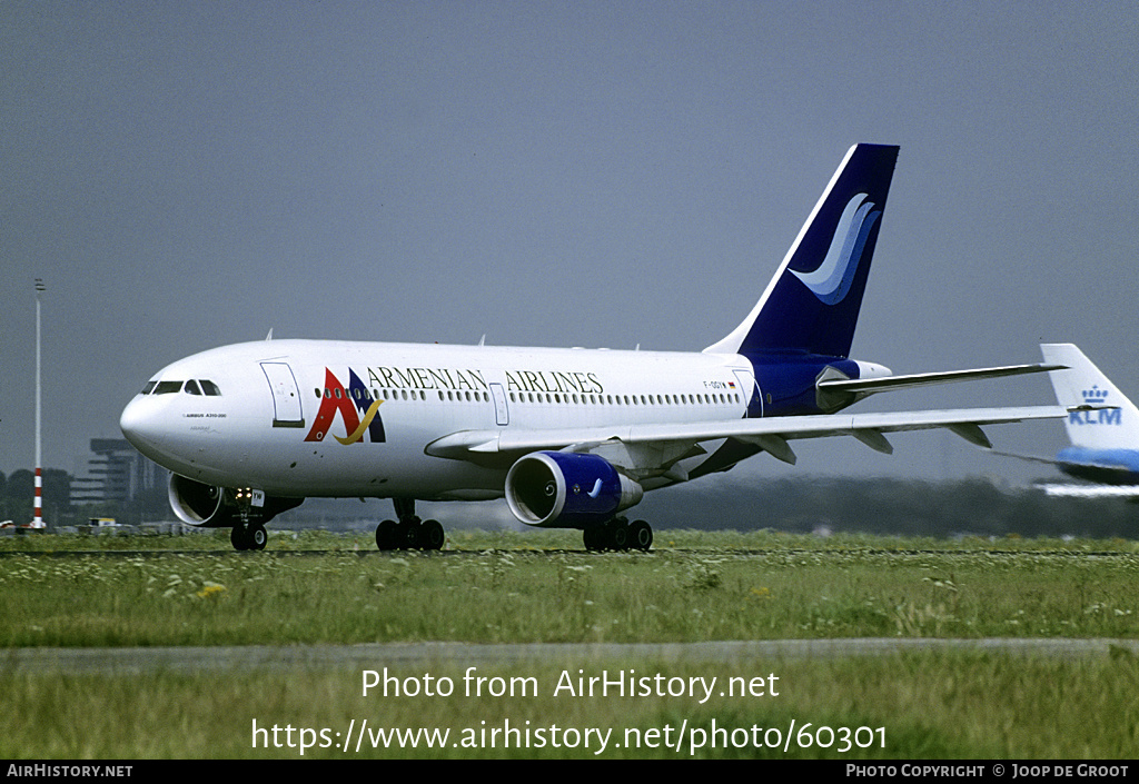 Aircraft Photo of F-OGYW | Airbus A310-222 | Armenian Airlines | AirHistory.net #60301