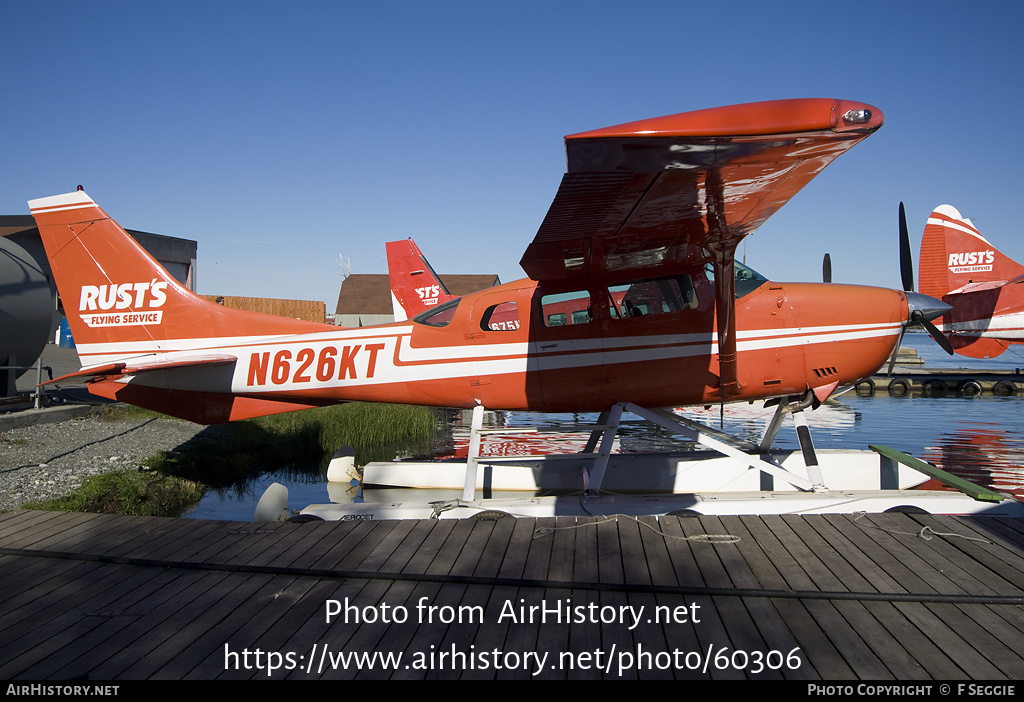 Aircraft Photo of N626KT | Cessna U206G Stationair 6 | Rust's Flying Service | AirHistory.net #60306