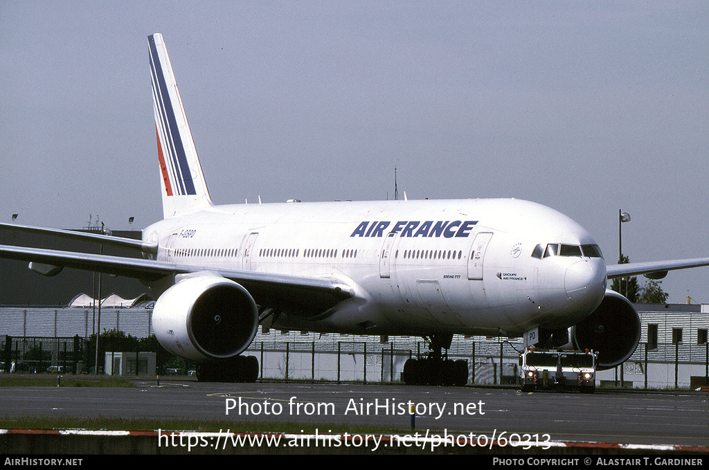 Aircraft Photo of F-GSPD | Boeing 777-228/ER | Air France | AirHistory.net #60313