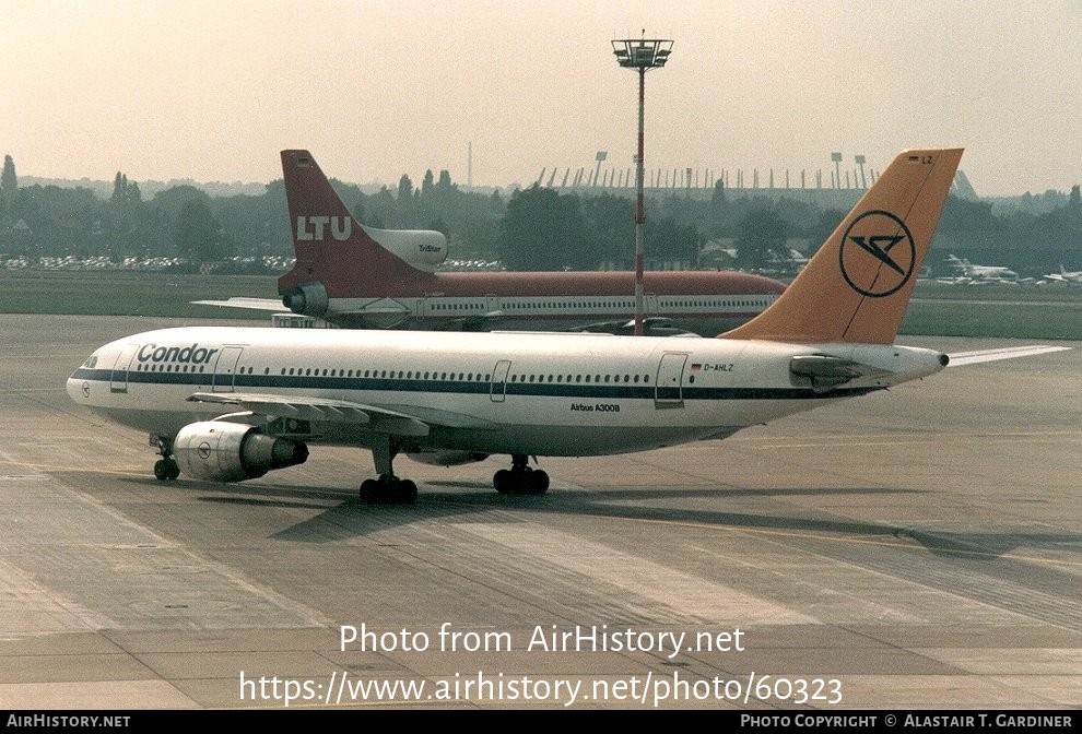 Aircraft Photo of D-AHLZ | Airbus A300B4-203 | Condor Flugdienst | AirHistory.net #60323