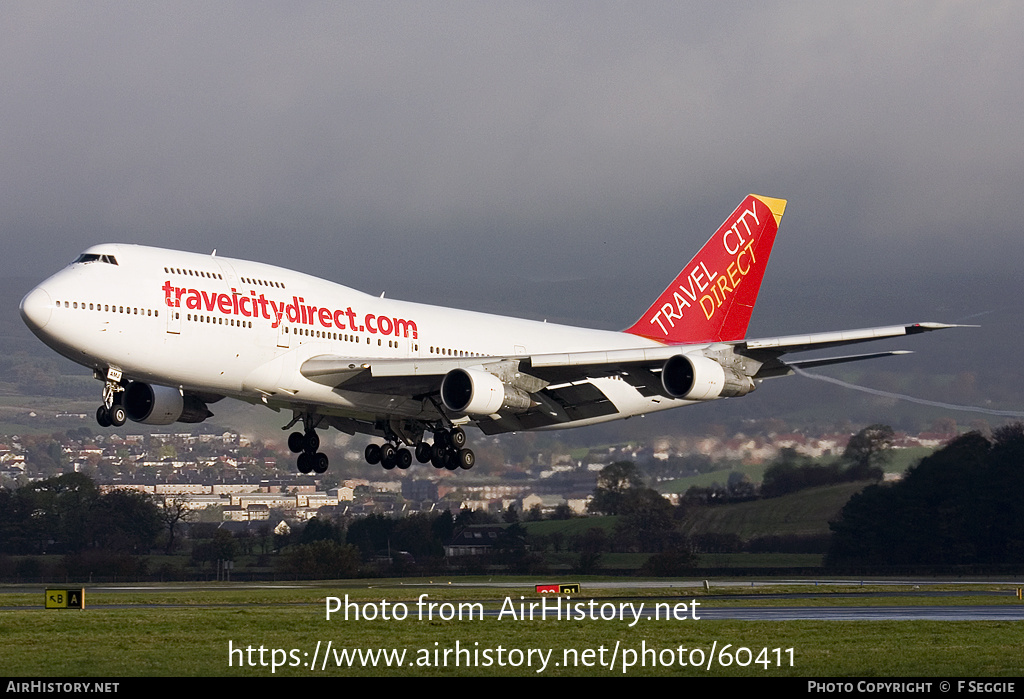 Aircraft Photo of TF-AMJ | Boeing 747-312 | Travel City Direct | AirHistory.net #60411