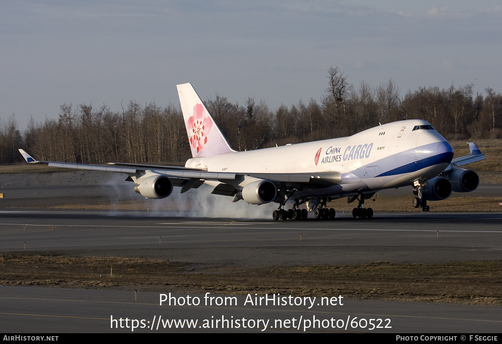 Aircraft Photo of B-18717 | Boeing 747-409F/SCD | China Airlines Cargo | AirHistory.net #60522