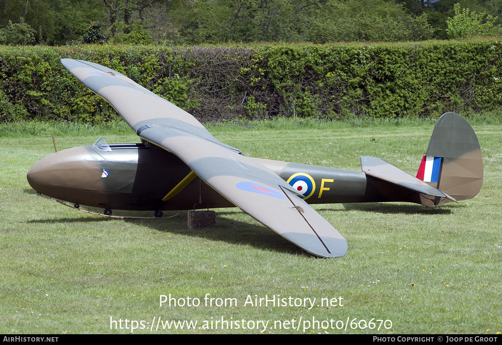 Aircraft Photo of BGA400 | Slingsby T-6 Kirby Kite 1 | UK - Air Force | AirHistory.net #60670