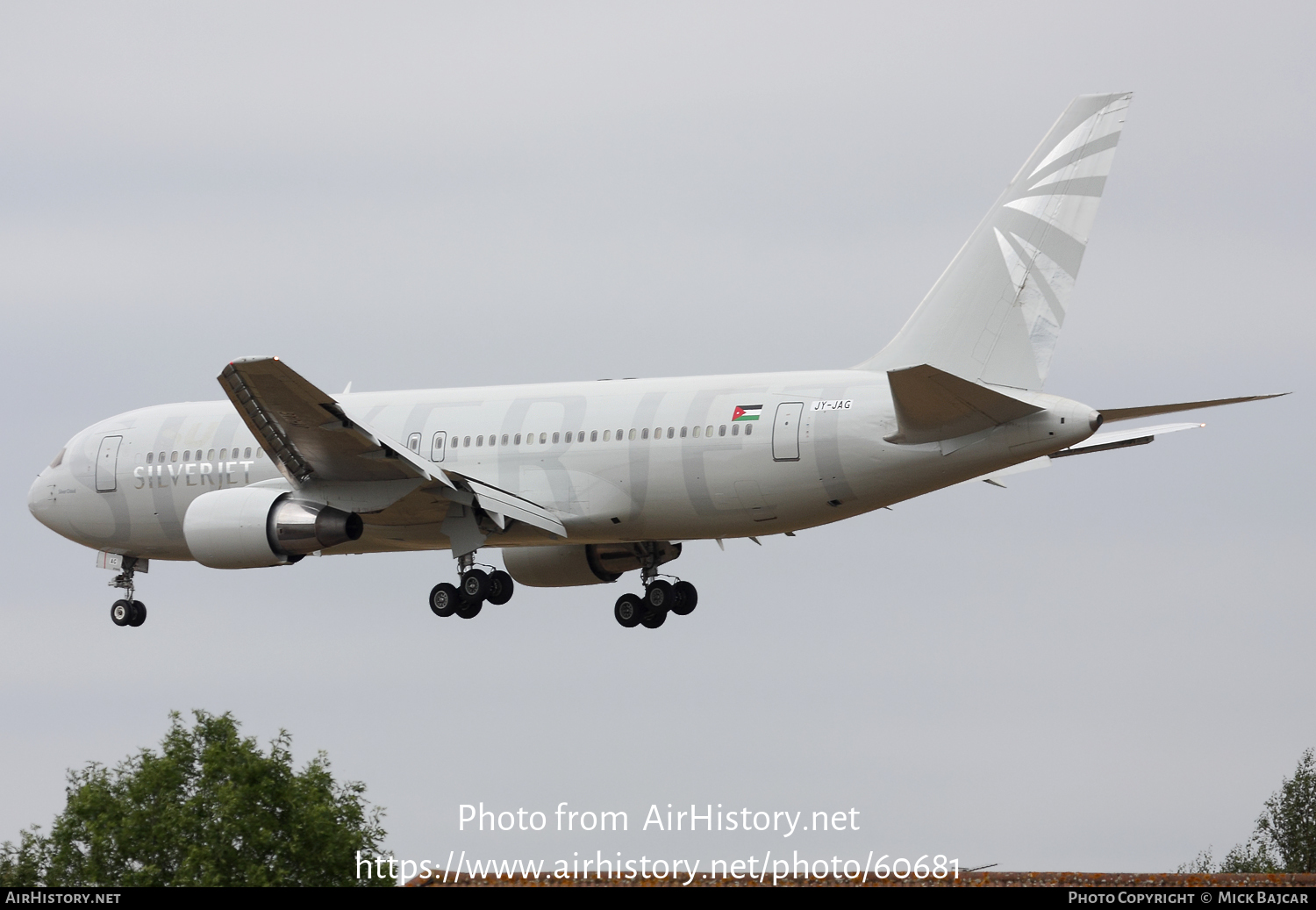 Aircraft Photo of JY-JAG | Boeing 767-204(ER) | Silverjet | AirHistory.net #60681