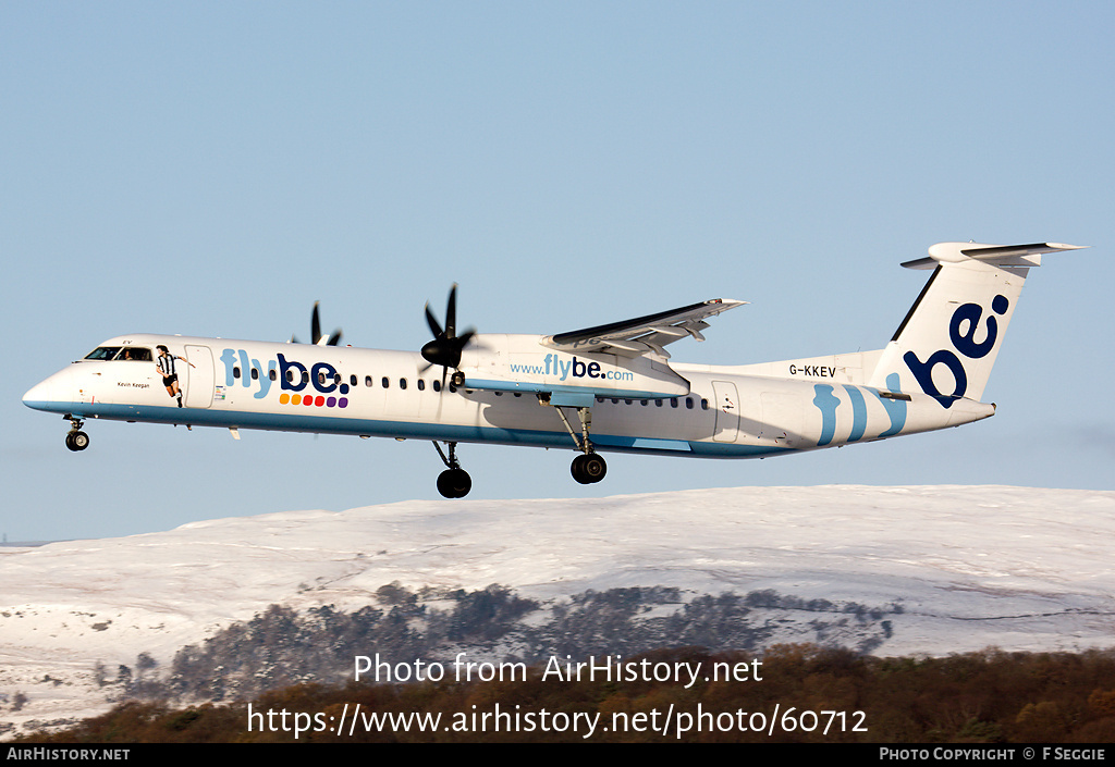 Aircraft Photo of G-KKEV | Bombardier DHC-8-402 Dash 8 | Flybe | AirHistory.net #60712