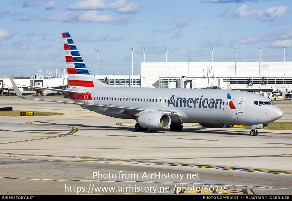 Aircraft Photo of N832NN | Boeing 737-823 | American Airlines | AirHistory.net #60736