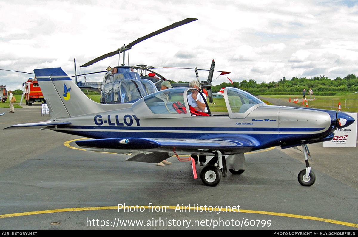 Aircraft Photo of G-LLOY | Alpi Pioneer 300 Hawk | AirHistory.net #60799