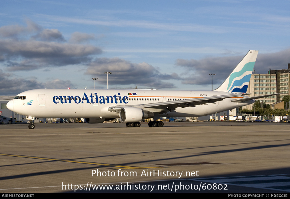 Aircraft Photo of CS-TLQ | Boeing 767-3Y0/ER | Euro Atlantic Airways | AirHistory.net #60802