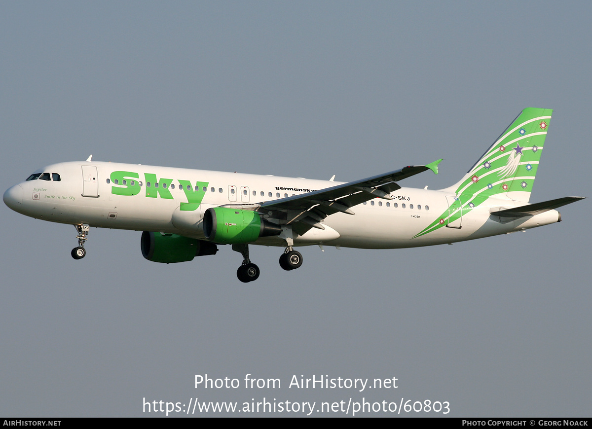 Aircraft Photo of TC-SKJ | Airbus A320-211 | Sky Airlines | AirHistory.net #60803