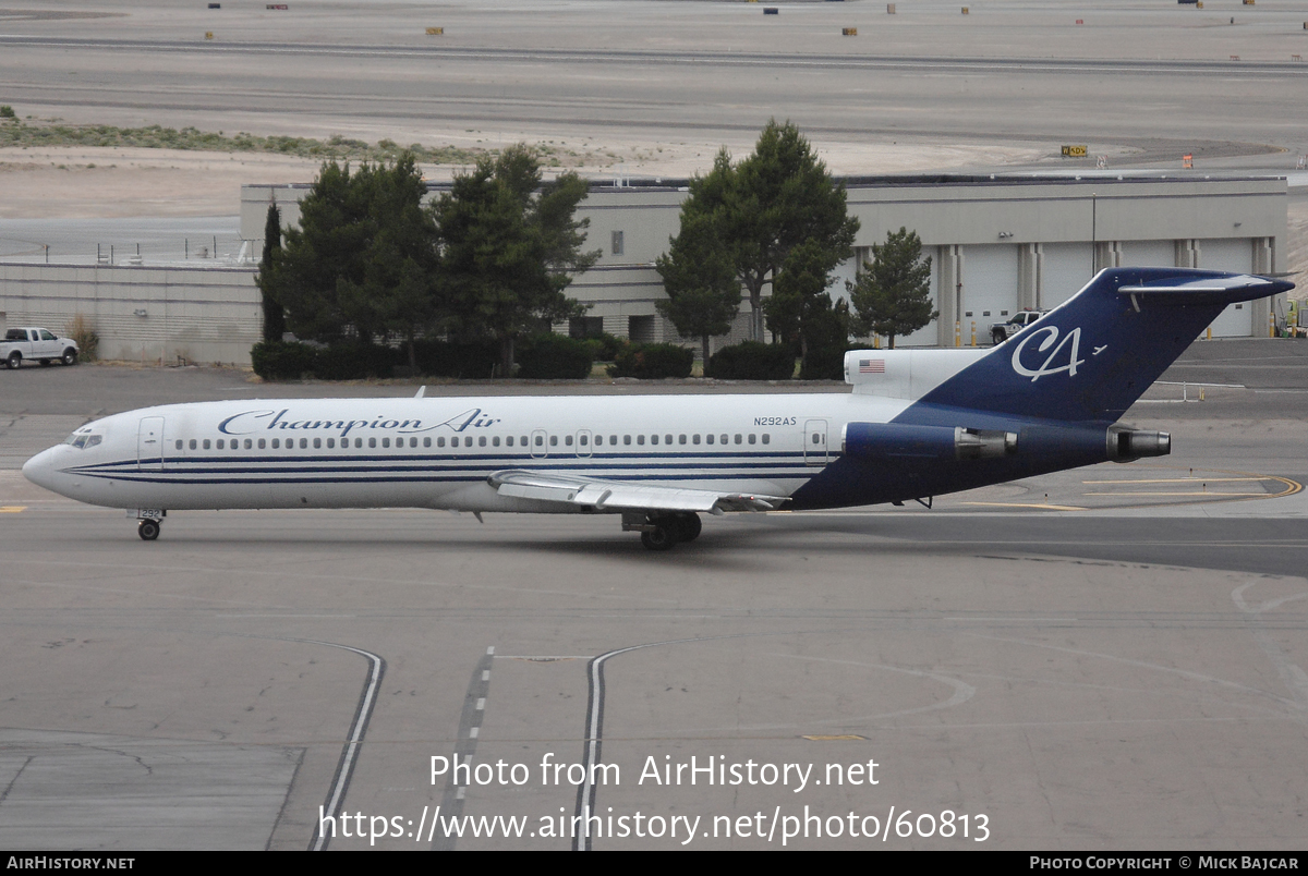 Aircraft Photo of N292AS | Boeing 727-212/Adv | Champion Air | AirHistory.net #60813