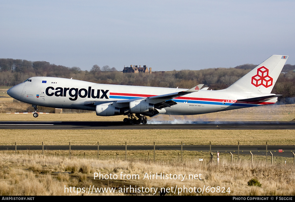 Aircraft Photo of LX-WCV | Boeing 747-4R7F/SCD | Cargolux | AirHistory.net #60824