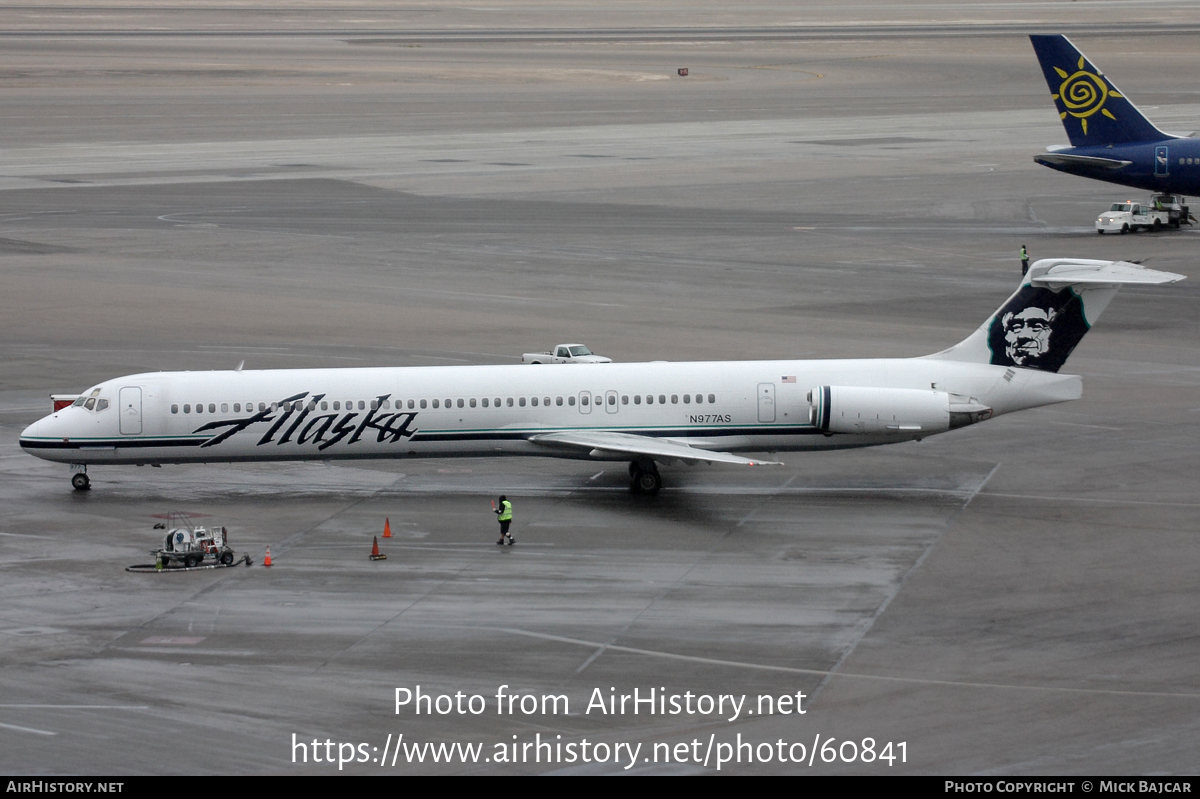 Aircraft Photo of N977AS | McDonnell Douglas MD-83 (DC-9-83) | Alaska Airlines | AirHistory.net #60841