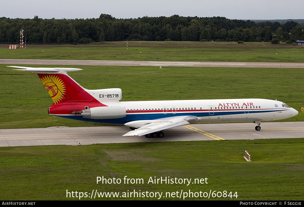 Aircraft Photo of EX-85718 | Tupolev Tu-154M | Altyn Air | AirHistory.net #60844