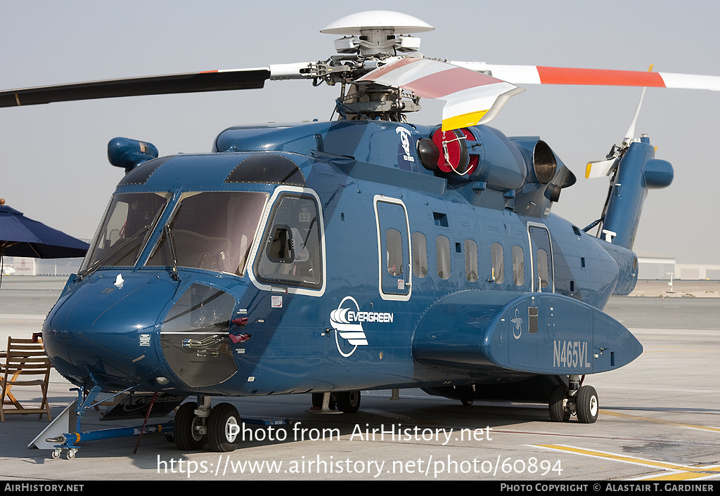 Aircraft Photo of N465VL | Sikorsky S-92A | Evergreen Helicopters | AirHistory.net #60894