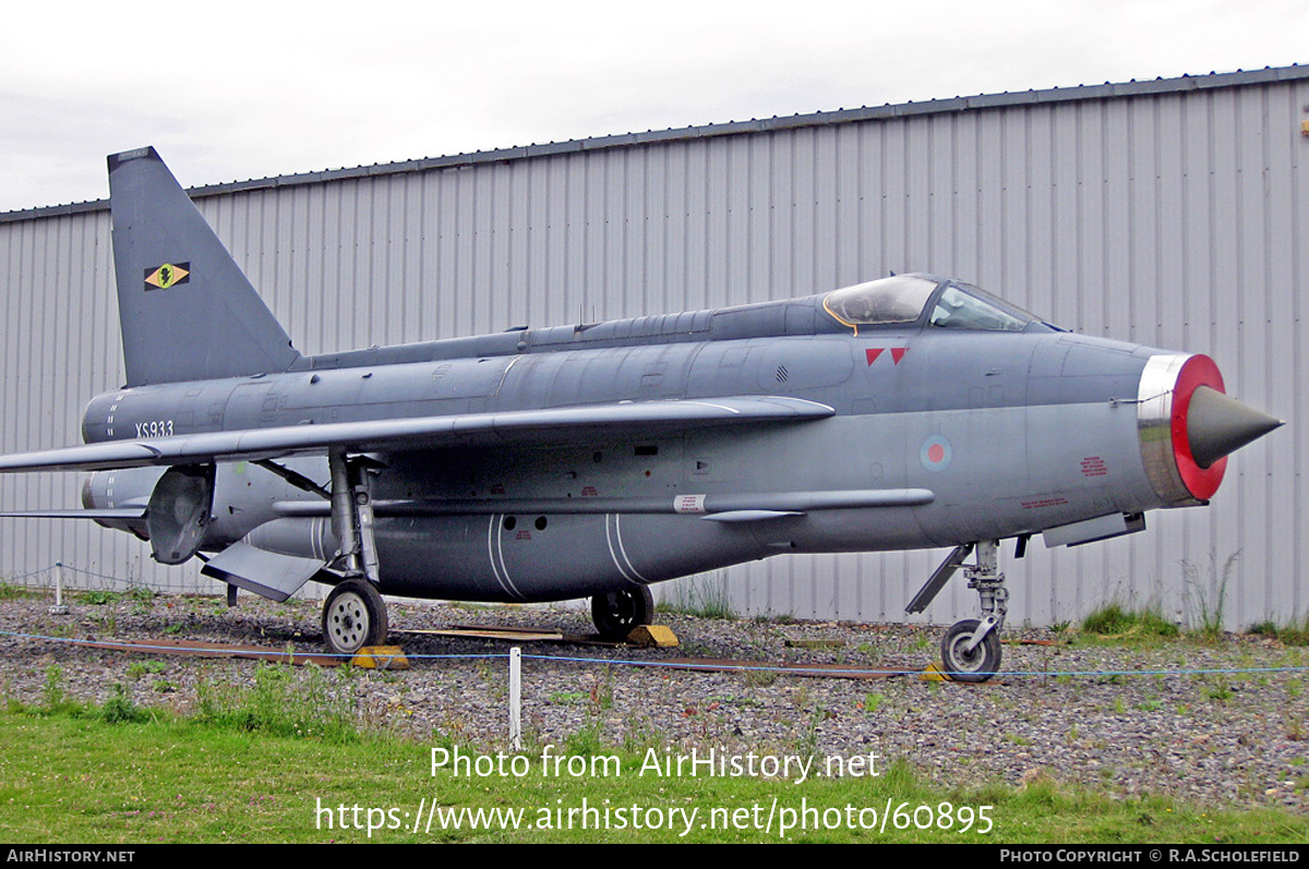 Aircraft Photo of XS933 | English Electric Lightning F53 | UK - Air Force | AirHistory.net #60895