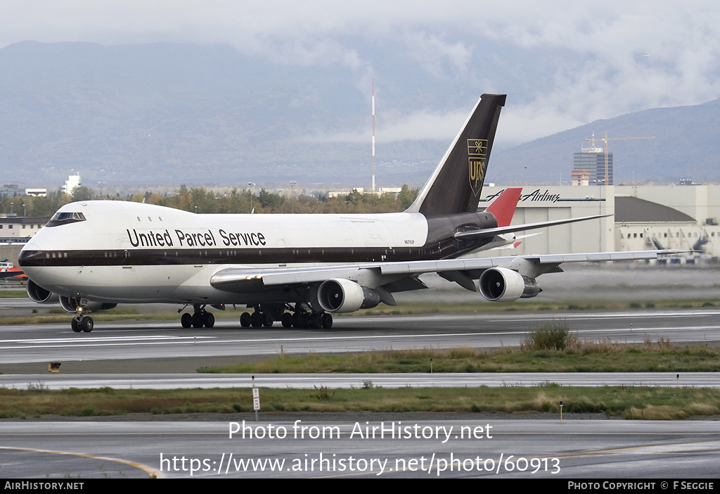 Aircraft Photo of N676UP | Boeing 747-123(SF) | United Parcel Service - UPS | AirHistory.net #60913