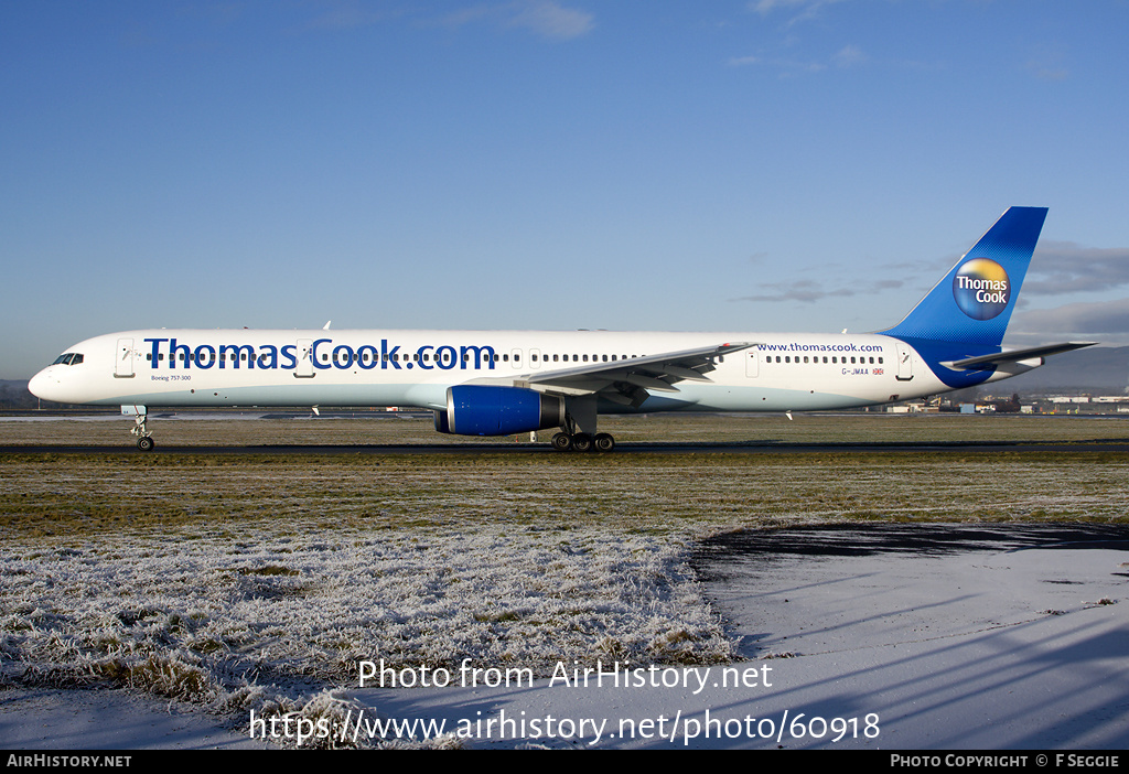 Aircraft Photo of G-JMAA | Boeing 757-3CQ | Thomas Cook Airlines | AirHistory.net #60918