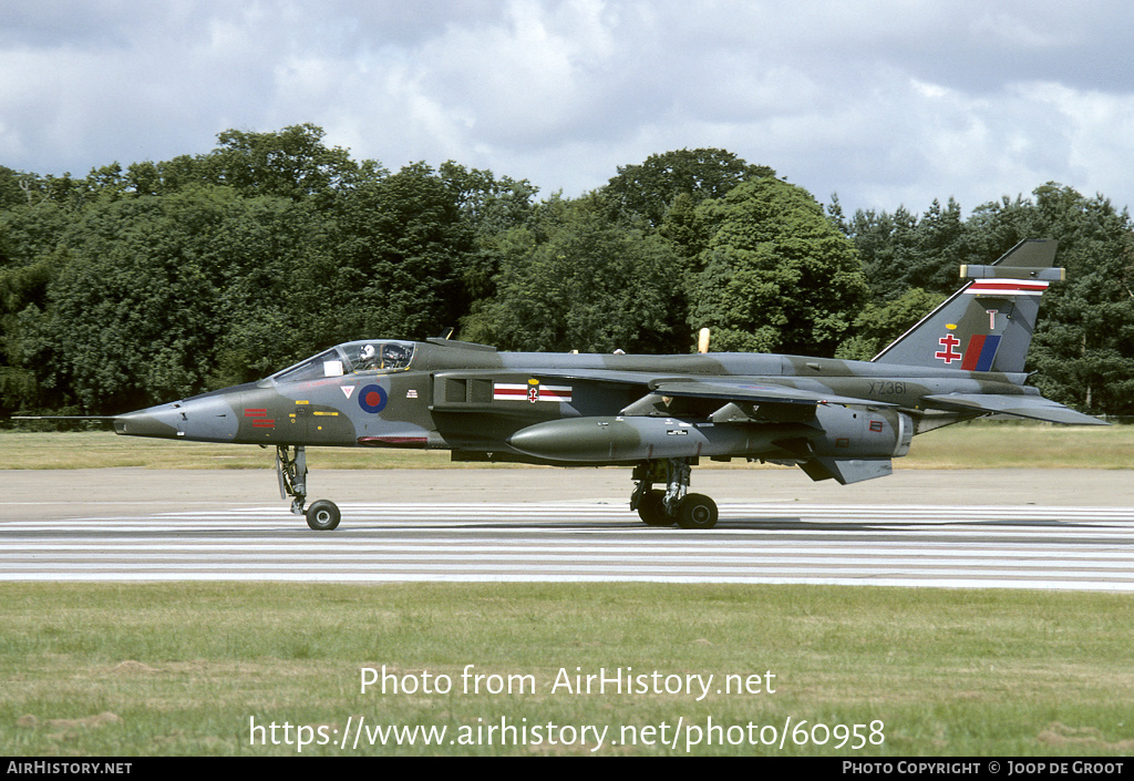 Aircraft Photo of XZ361 | Sepecat Jaguar GR1A | UK - Air Force | AirHistory.net #60958