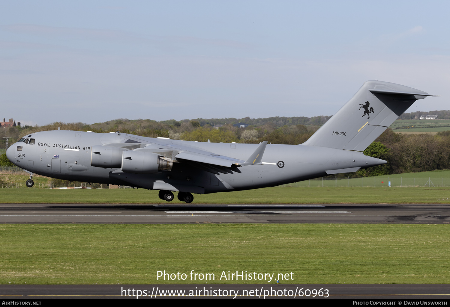 Aircraft Photo of A41-206 | Boeing C-17A Globemaster III | Australia - Air Force | AirHistory.net #60963