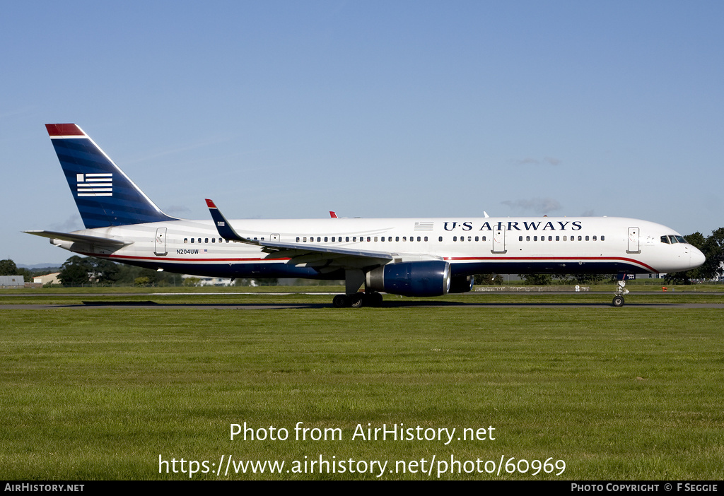 Aircraft Photo of N204UW | Boeing 757-23N | US Airways | AirHistory.net #60969