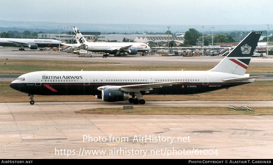 Aircraft Photo of G-BNWS | Boeing 767-336/ER | British Airways | AirHistory.net #61004