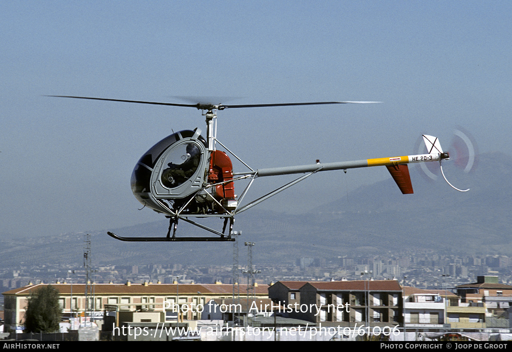 Aircraft Photo of HE20-3 | Hughes 300C (269C) | Spain - Air Force | AirHistory.net #61006