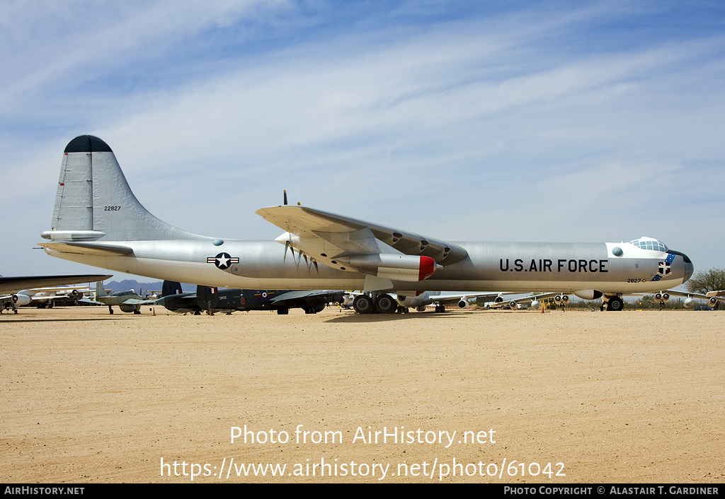 Aircraft Photo of 52-2827 / 22827 | Convair B-36J Peacemaker | USA - Air Force | AirHistory.net #61042