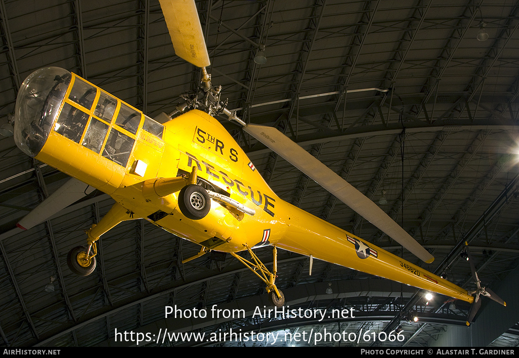 Aircraft Photo of 43-46620 / 346620 | Sikorsky YH-5A | USA - Air Force | AirHistory.net #61066