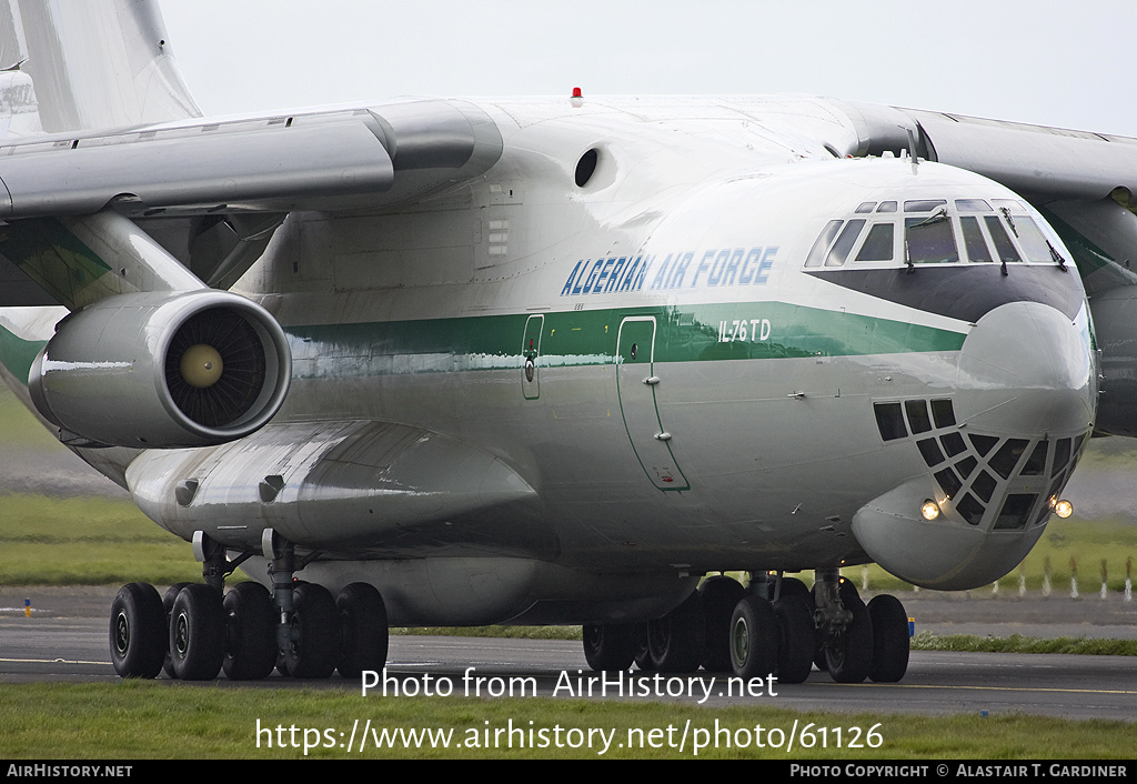 Aircraft Photo of 7T-WID | Ilyushin Il-76TD | Algeria - Air Force | AirHistory.net #61126