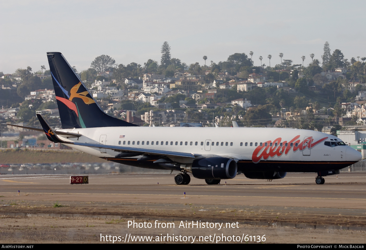 Aircraft Photo of N746AL | Boeing 737-76N | Aloha Airlines | AirHistory.net #61136