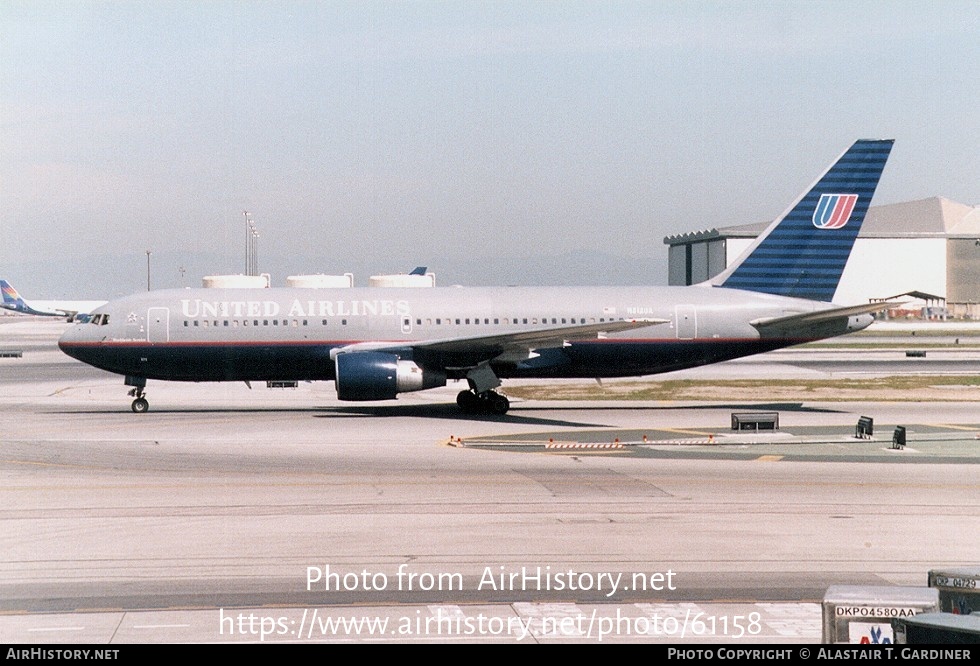 Aircraft Photo of N612UA | Boeing 767-222 | United Airlines | AirHistory.net #61158