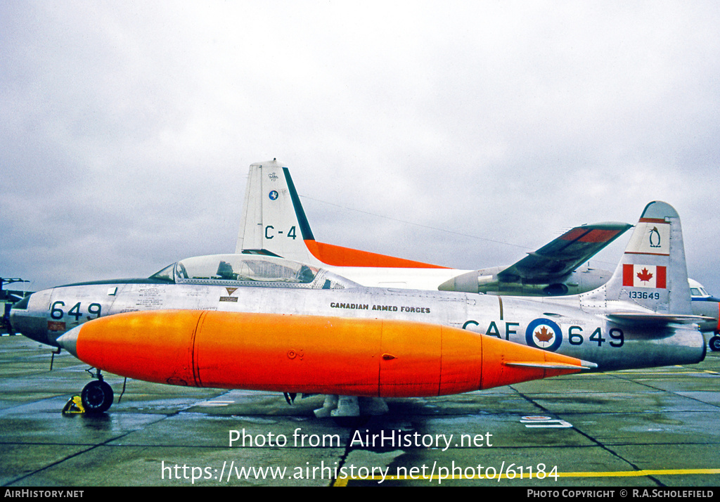 Aircraft Photo of 133649 | Canadair CT-133 Silver Star 3 | Canada - Air Force | AirHistory.net #61184