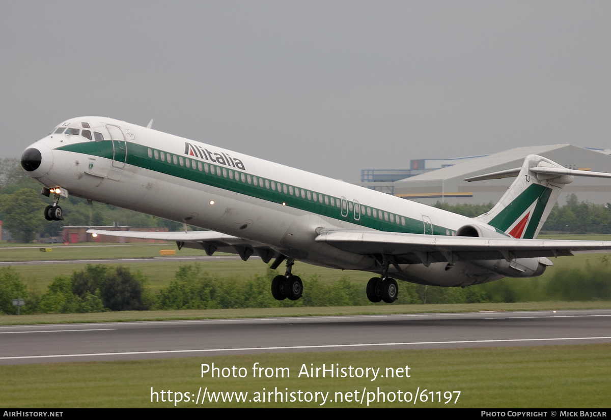 Aircraft Photo of I-DATJ | McDonnell Douglas MD-82 (DC-9-82) | Alitalia | AirHistory.net #61197