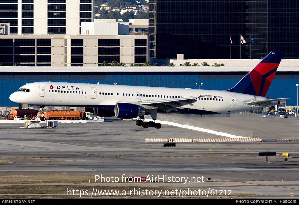 Aircraft Photo of N6707A | Boeing 757-232 | Delta Air Lines | AirHistory.net #61212