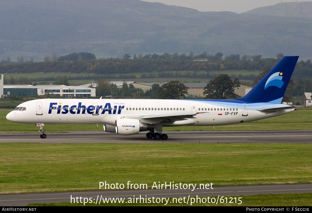 Aircraft Photo of SP-FVP | Boeing 757-2Q8 | Fischer Air Polska | AirHistory.net #61215