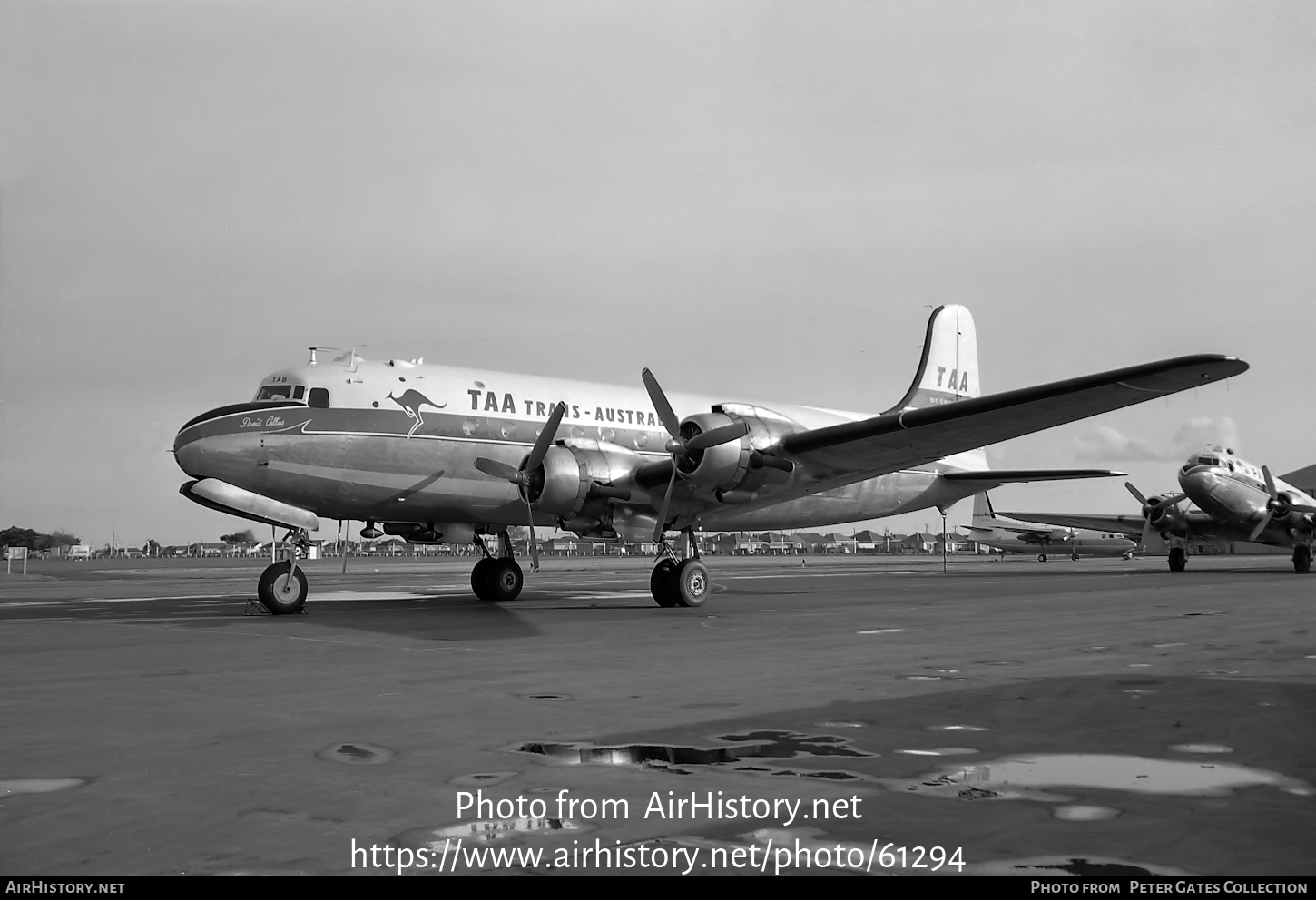 Aircraft Photo of VH-TAB | Douglas DC-4-1009 | Trans-Australia Airlines - TAA | AirHistory.net #61294