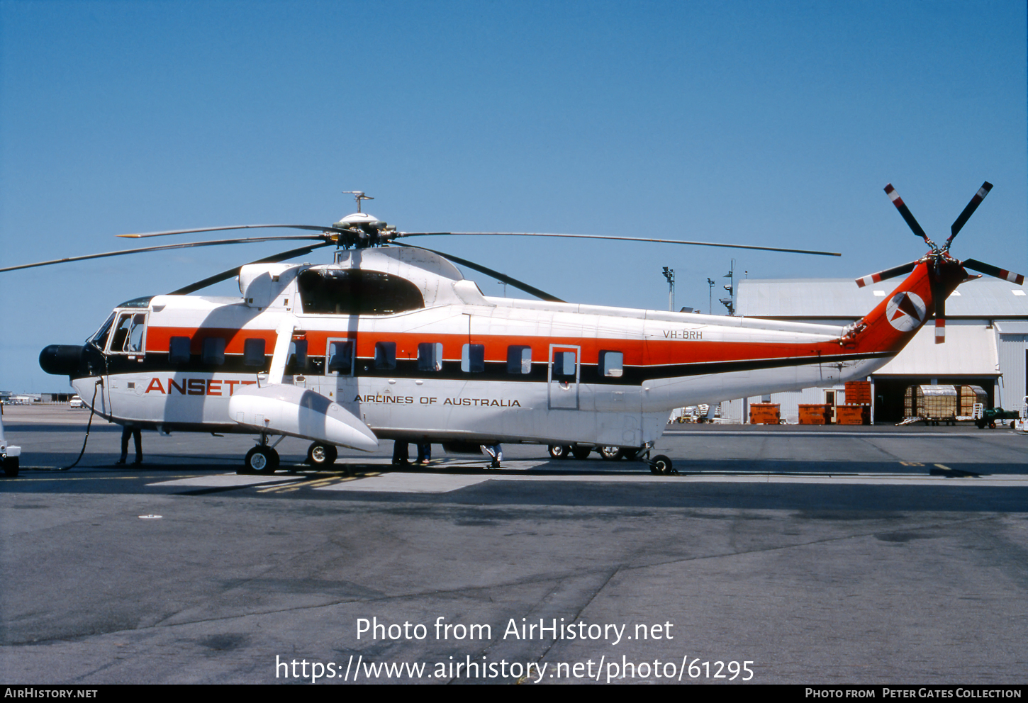 Aircraft Photo of VH-BRH | Sikorsky S-61N | Ansett Airlines of Australia | AirHistory.net #61295