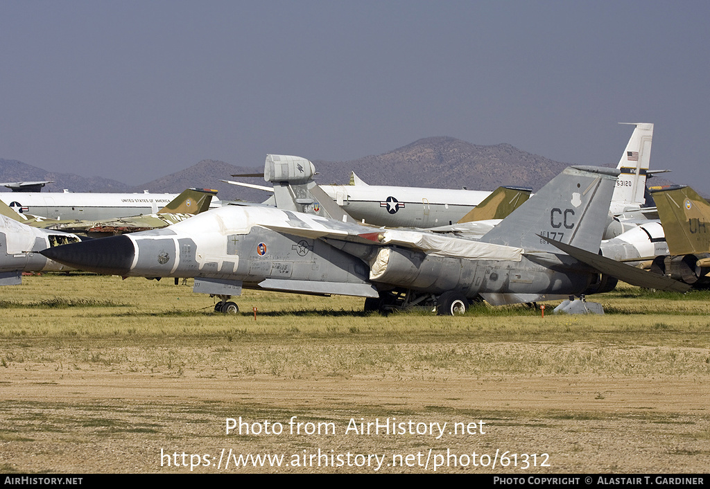 Aircraft Photo of 68-0177 / AF68-177 | General Dynamics F-111D Aardvark | USA - Air Force | AirHistory.net #61312