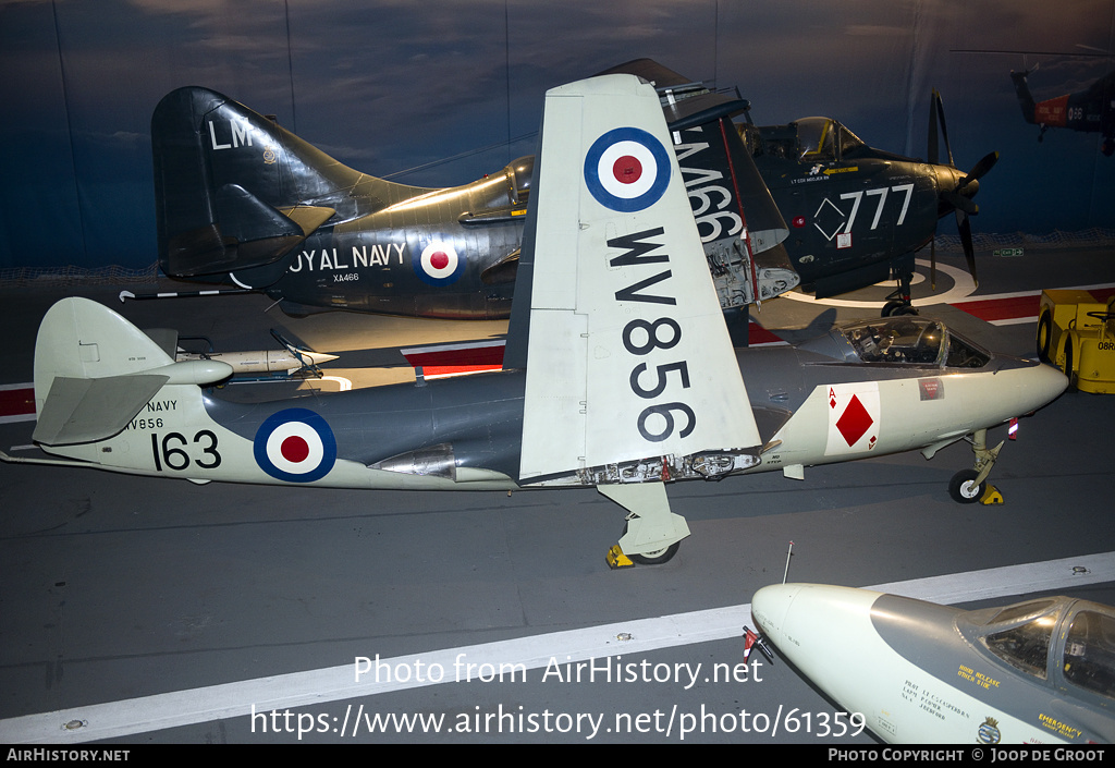 Aircraft Photo of WV856 | Hawker Sea Hawk FGA6 | UK - Navy | AirHistory.net #61359